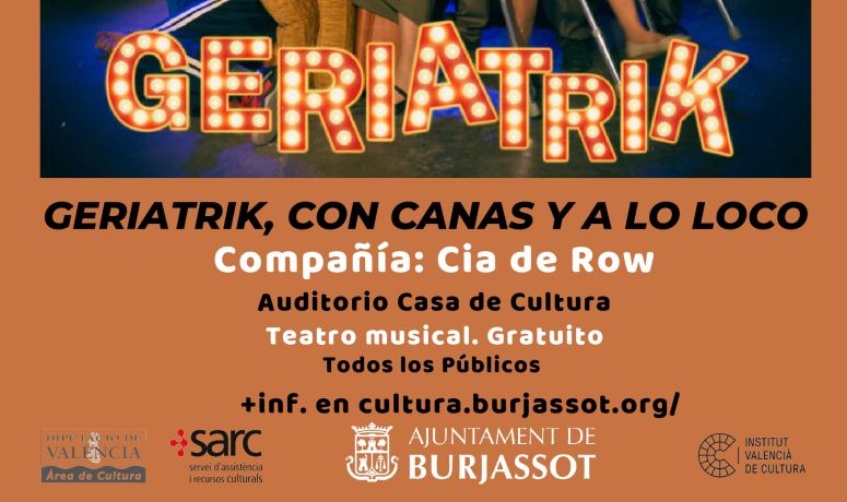 Cartel Geriatrik Burjassot 2-06-2023