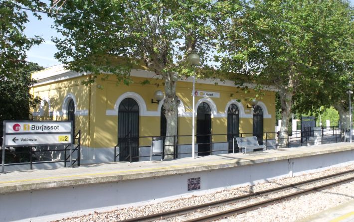 Estación Metro Burjassot-1