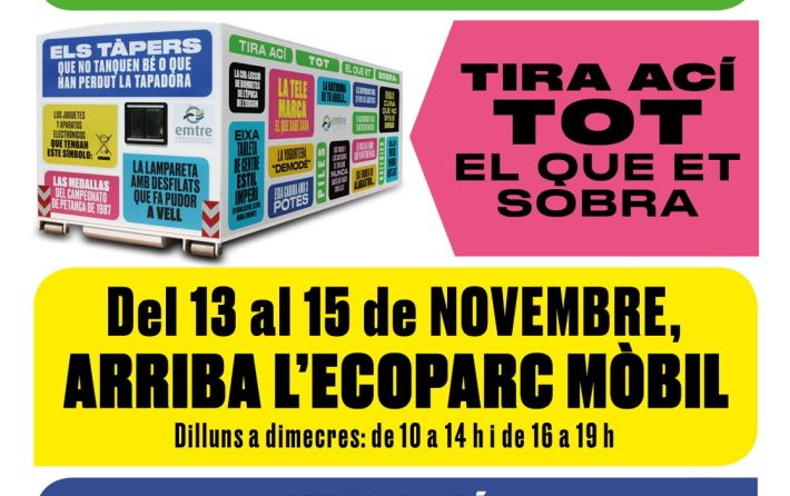 Ecoparque del 13 al 15 noviembre 2023