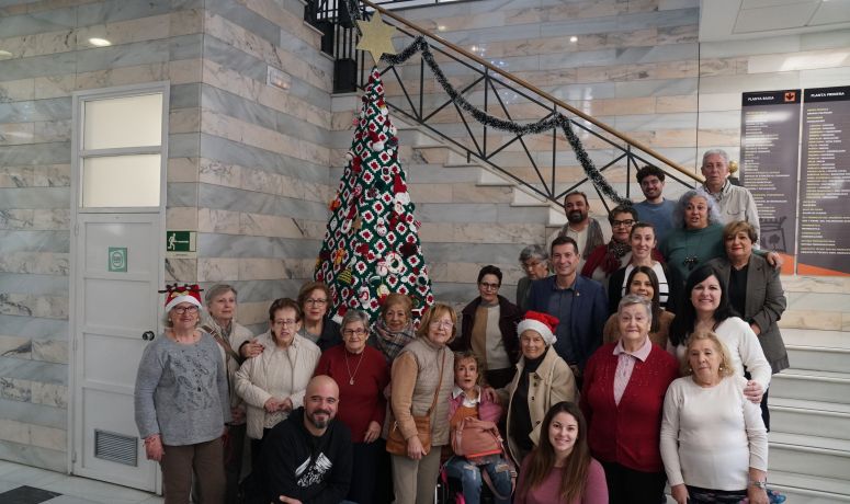 Árbol de ganchillo ayuntamiento