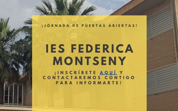 IES Federica Montseny puertas abiertas