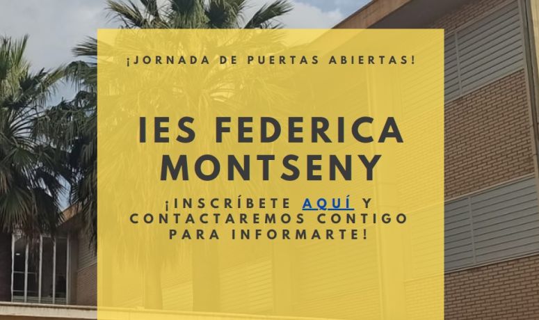 IES Federica Montseny puertas abiertas