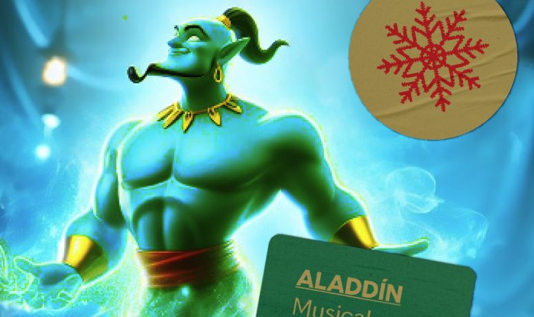 Aladdin logo cast
