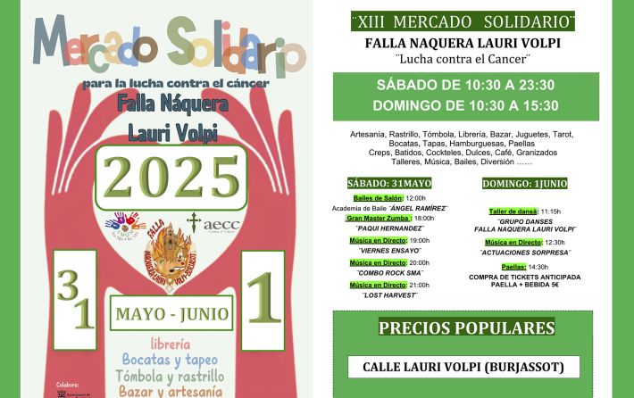 Mercadillo Solidario Lauri Volpi