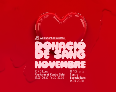 donació de sang novembre