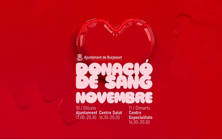 donació de sang novembre