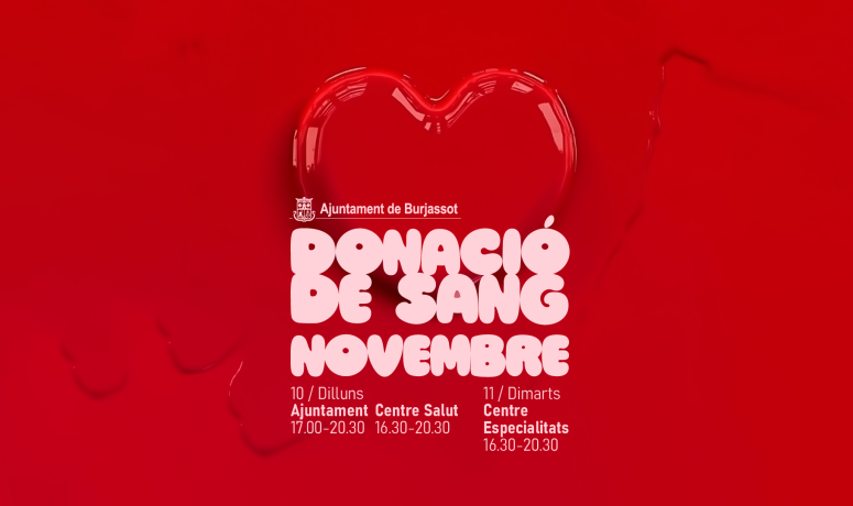 donació de sang novembre