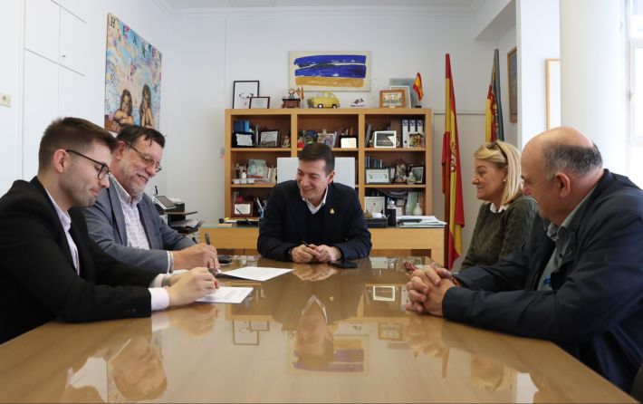 Firma convenio Ayuntamiento- C.C. San Roque 12-11-2025