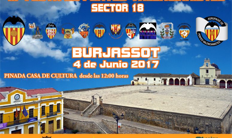 cartel Fiesta Peñas Valencianistas