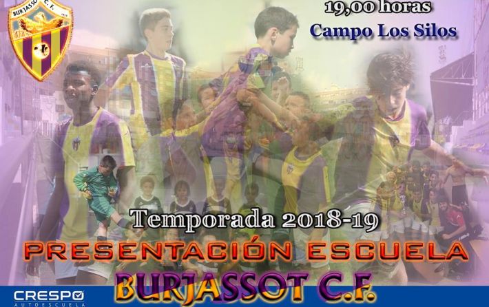 Presentación Escuela Burjassot CF