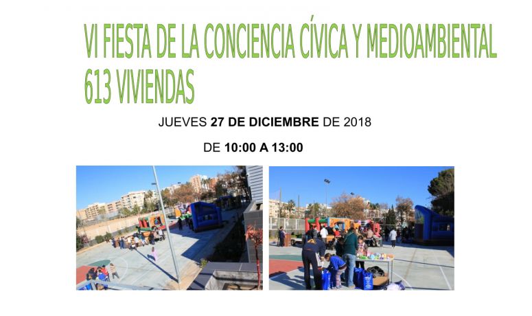 CARTEL VI FIESTA DE LA CONCIENCIA CÍVICA Y MEDIOAMBIENTAL 2018-1