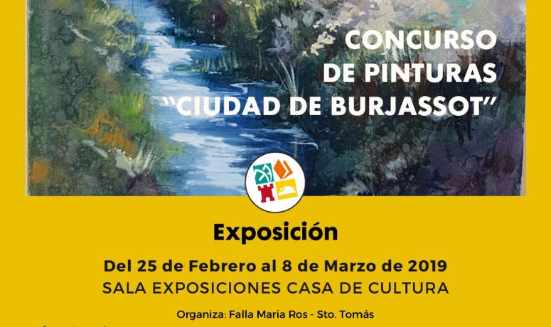 Expo Concurso Pintura María Ros febrero 2019