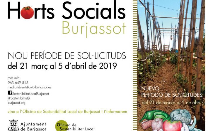 Huertos Sociales solicitud marzo 2019