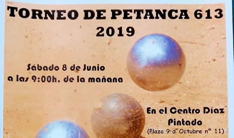 Torneo Petanca ADERES y Díaz Pintado 8-06-2019