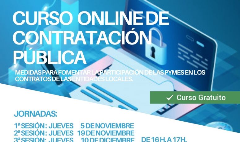 Cartel Curso Contratación octubre 2020