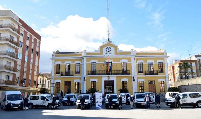 Nuevos vehículos Brigada Obras