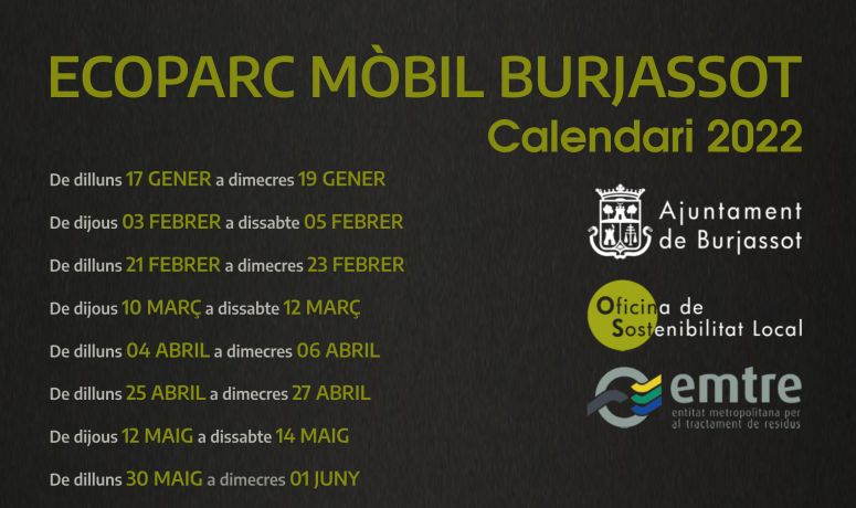 Ecoparque calendario 2022