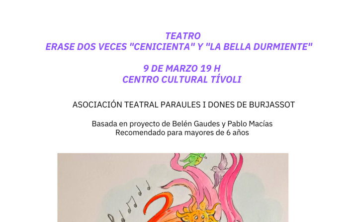 Teatro Paraules i Dones 9-03-2023