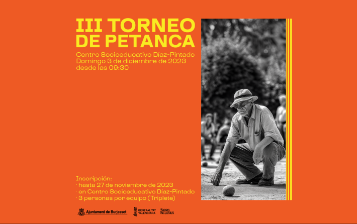 III Torneo de petanca