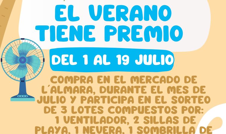 Mercado L'Almara sorteo de verano