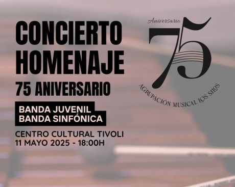 Agrupación Musical Los Silos. Concierto 75 Aniversario 11-05-2025