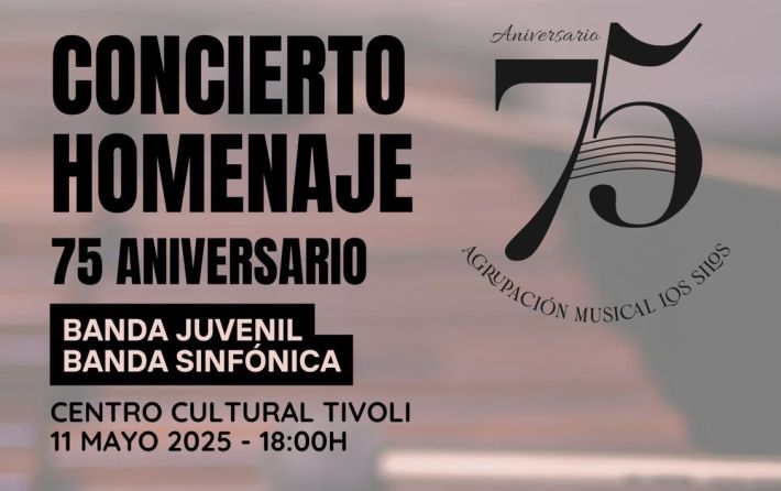 Agrupación Musical Los Silos. Concierto 75 Aniversario 11-05-2025