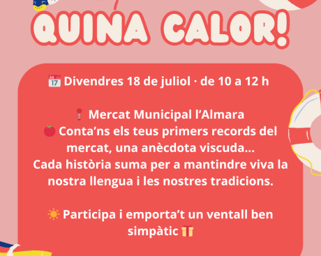 Quina Calor Mercat l'Almara 18-07-2025