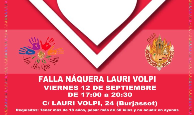 Donación de sangre en Falla Lauri Volpi 12-09-2025