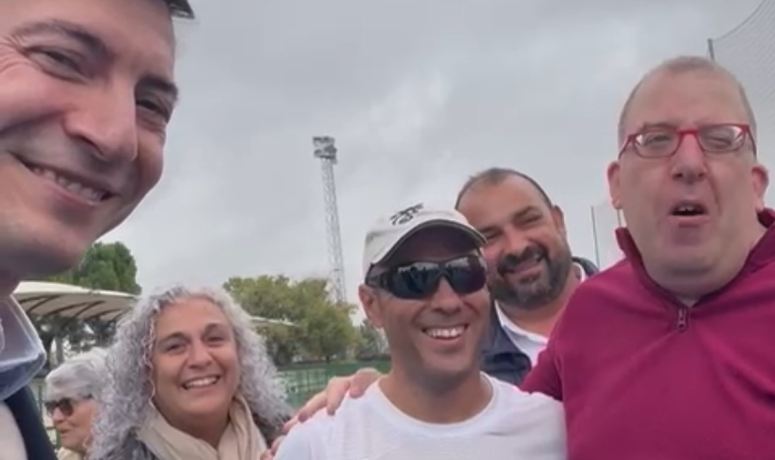 Llegada a Madrid Mario Usher