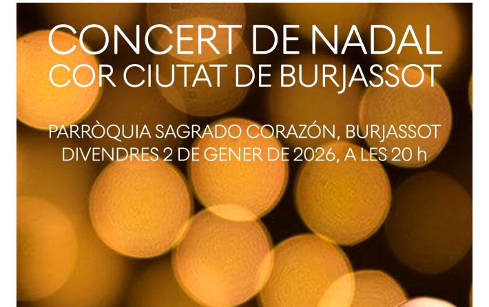 Concierto Navidad Cor Ciutat de Burjassot 2-01-2026