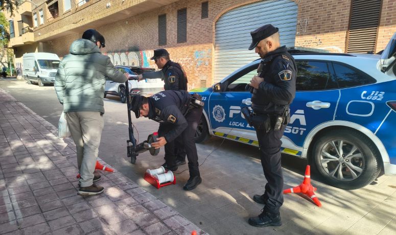 dinamómetros patinetes plb