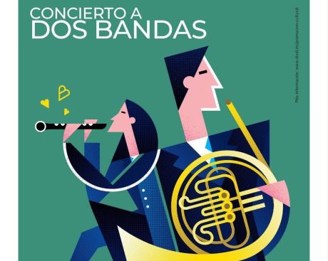 Concierto a dos bandas A.M. Los Silos