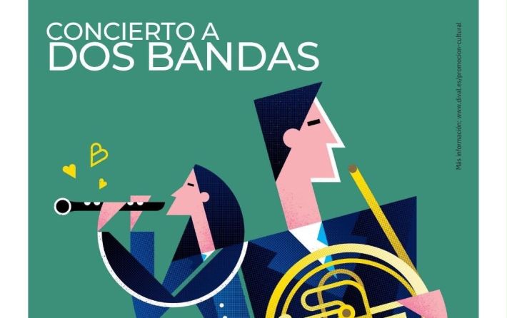 Concierto a dos bandas A.M. Los Silos